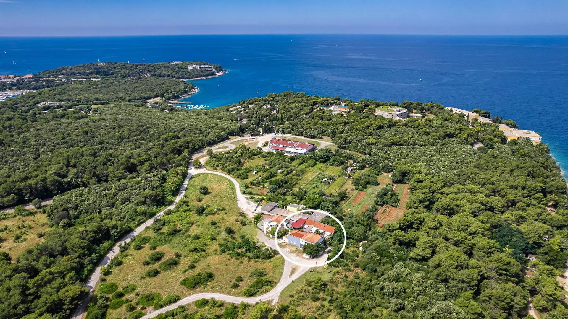 Apartman Punta Verudella location